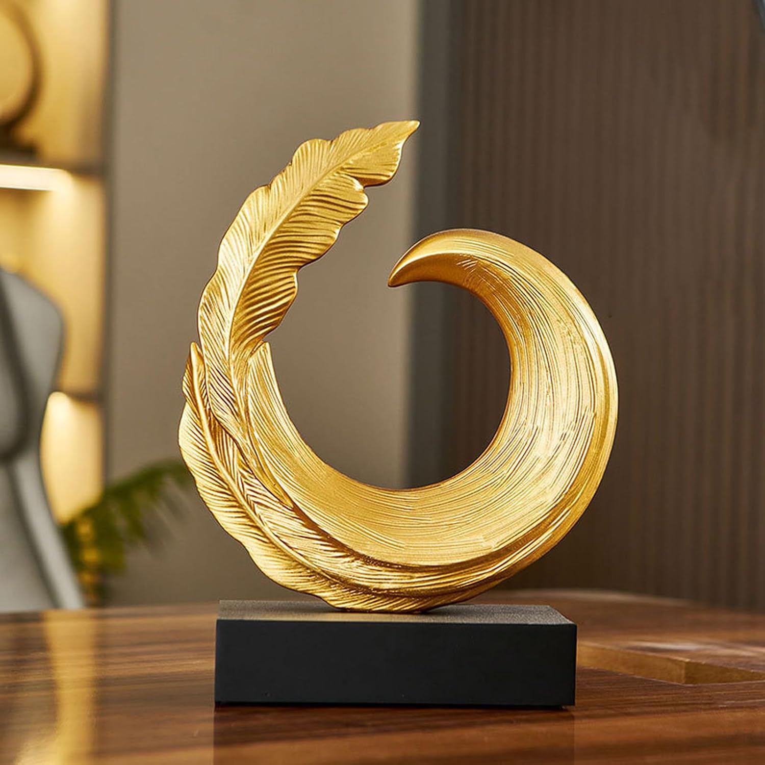 Detalle de Resin Abstract Sculpture