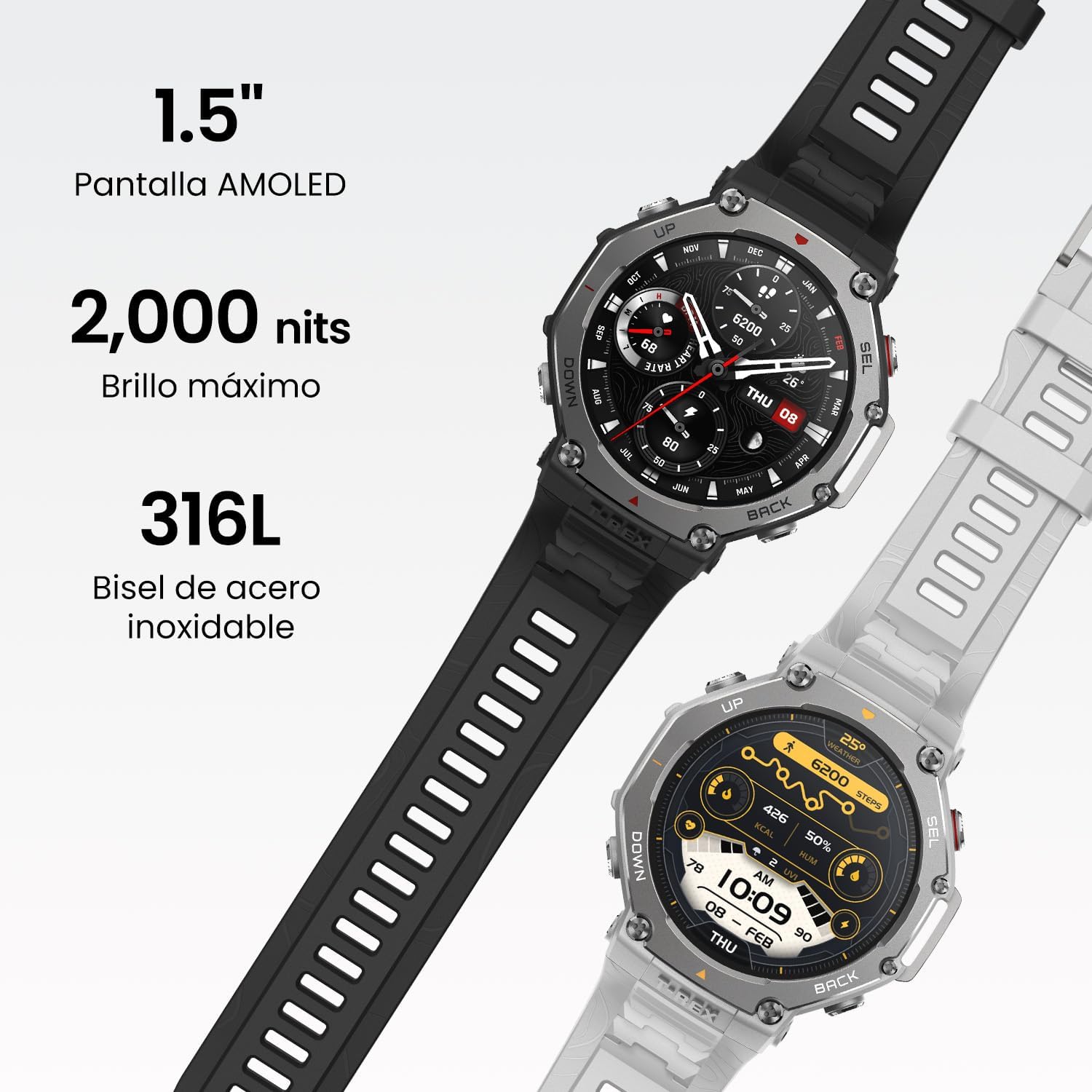 Thumbnail 4 de Amazfit T-Rex 3 Reloj Deportivo GPS 🌟 27 Días Batería