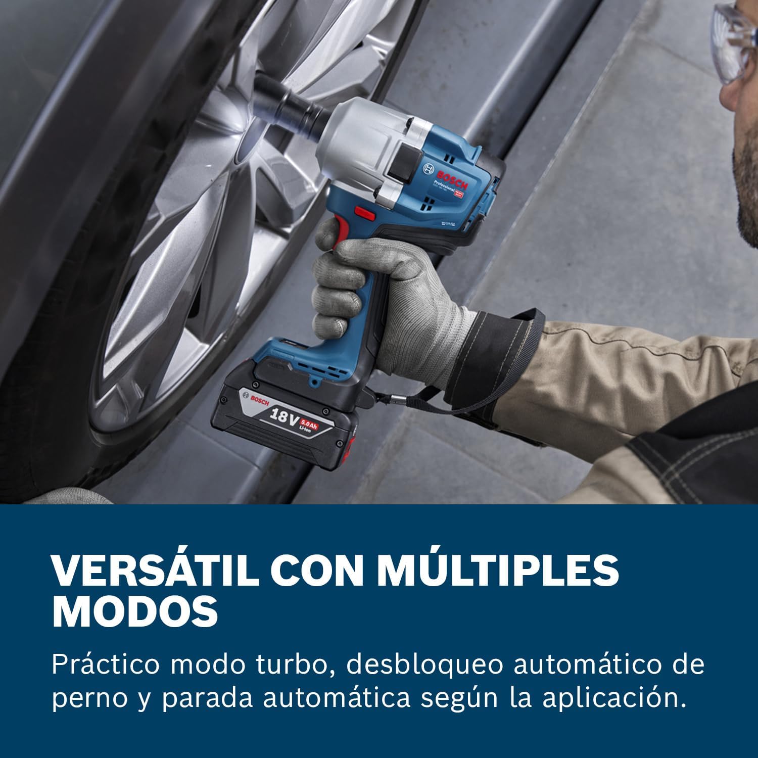 Detalle 2 de Bosch GDS 18V-780 llave de impacto 780 Nm
