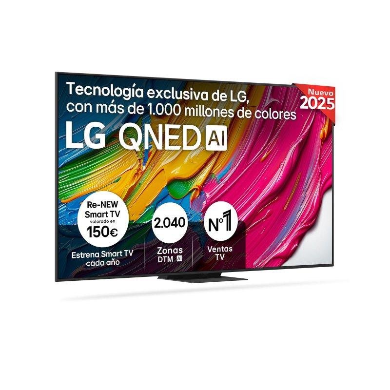 Detalle de TV LG QNED 86QNED81A6A5 86" 4K UltraHD con WebOS y HDR10 Pro