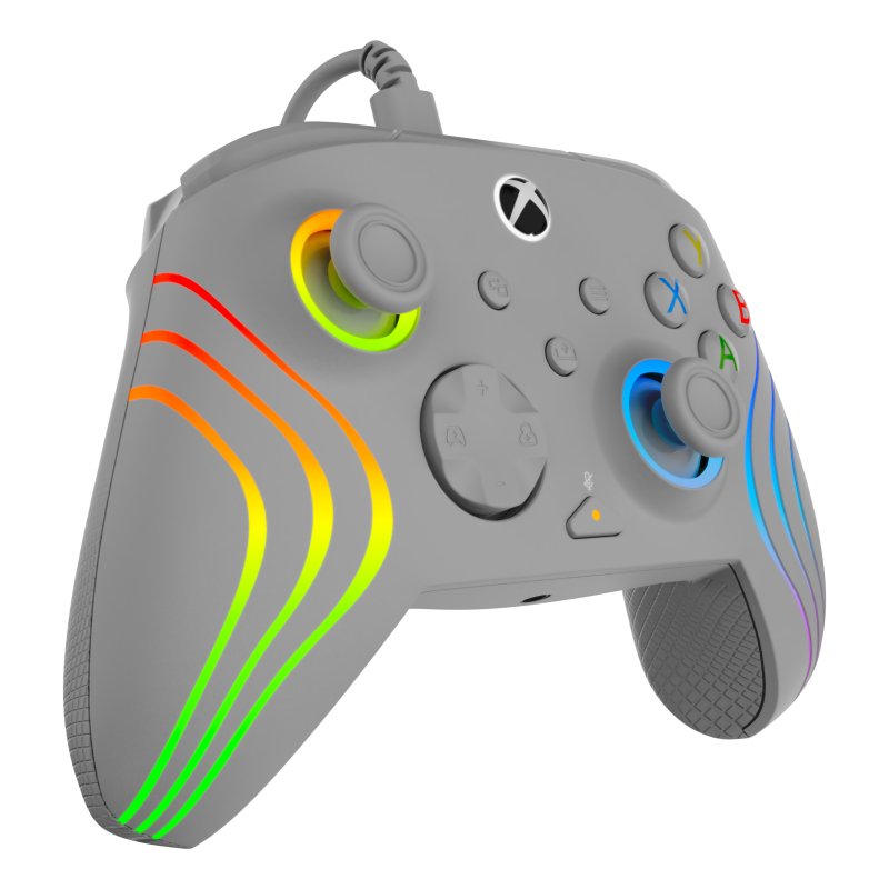 Thumbnail 1 de Gamepad Alámbrico Gris con Retroiluminación RGB USB-C (3 m) – Turtle Beach, compatible PC y Xbox