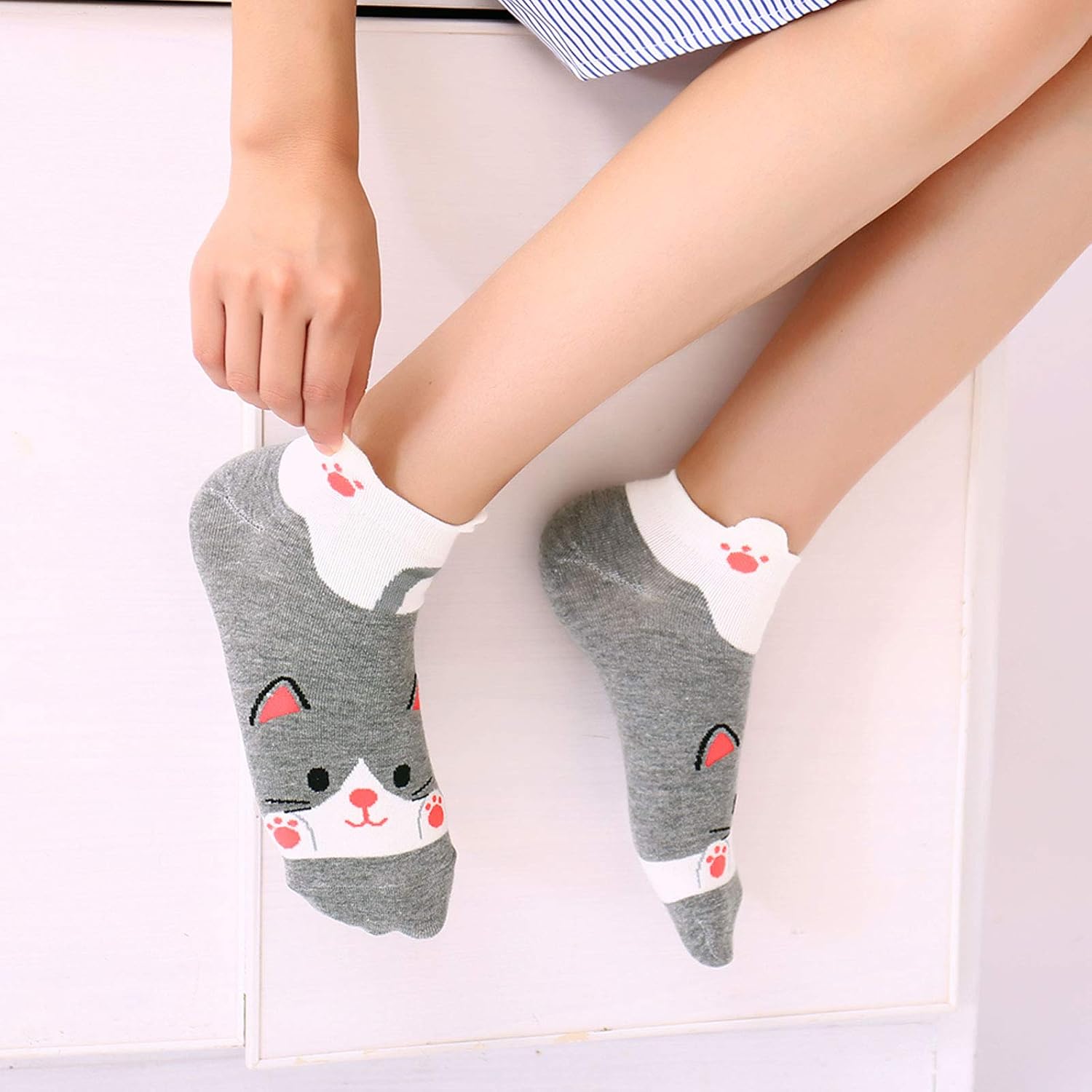 Thumbnail 4 de Chaussettes Fantaisie Animaux EU 37-43
