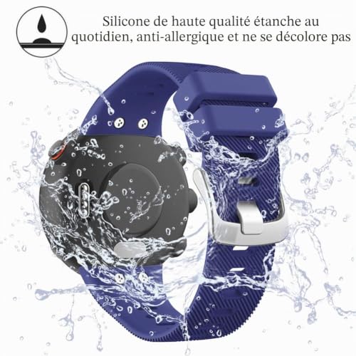 Thumbnail 1 de Vozehui Bracelet Silicone Compatible Garmin Forerunner 45 – Remplacement féminin et masculin