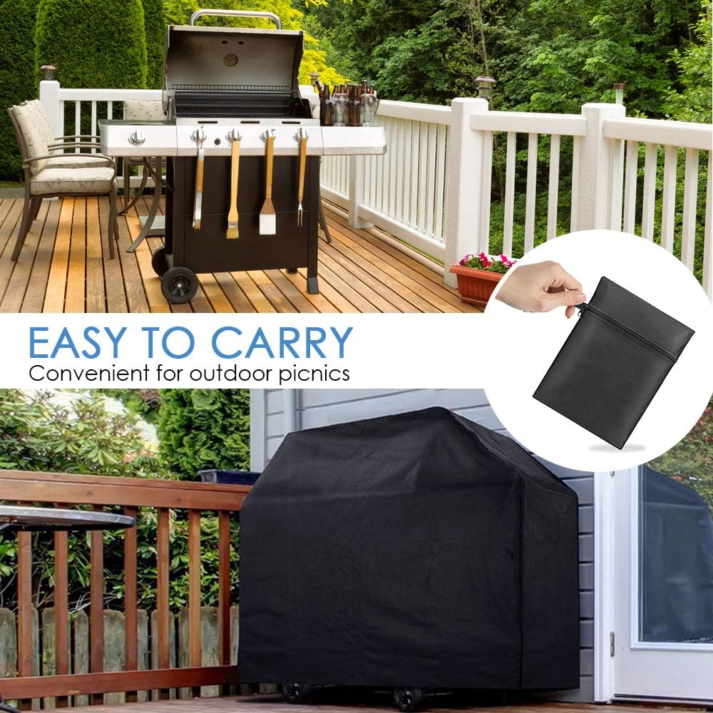 Detalle de BBQ Covers Waterproof Heavy Duty Large – 4 Burner Cover for Weber, Brinkmann