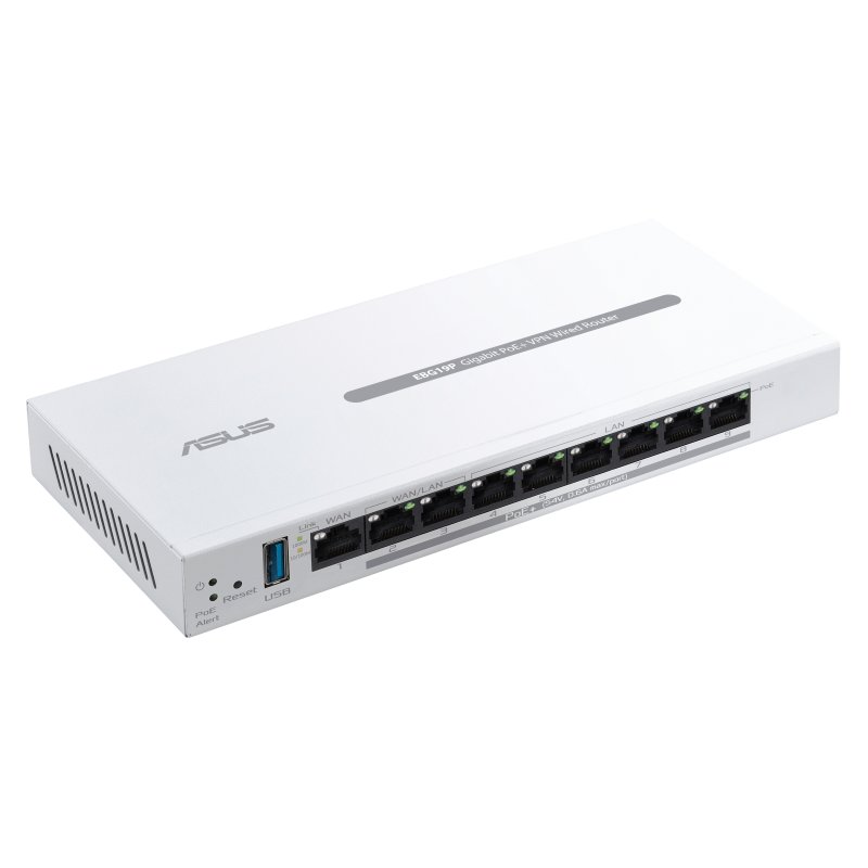 Detalle 2 de ASUS ExpertWifi EBG19P: Router Ethernet Gigabit PoE AiMesh para PYMEs
