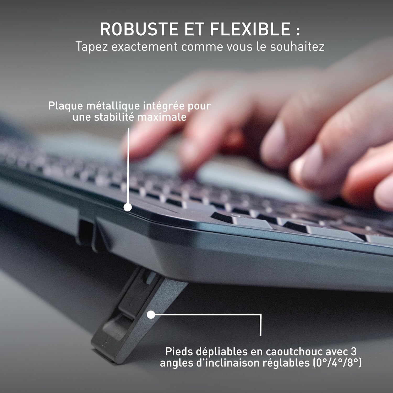 Thumbnail 4 de Cherry Stream Keyboard Ultimate AZERTY 4‑appareils ⌨