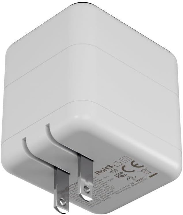 Detalle de エアリア SD-AC70CCA-WH 巻取式Type-C充電器 70W・表示画面付き