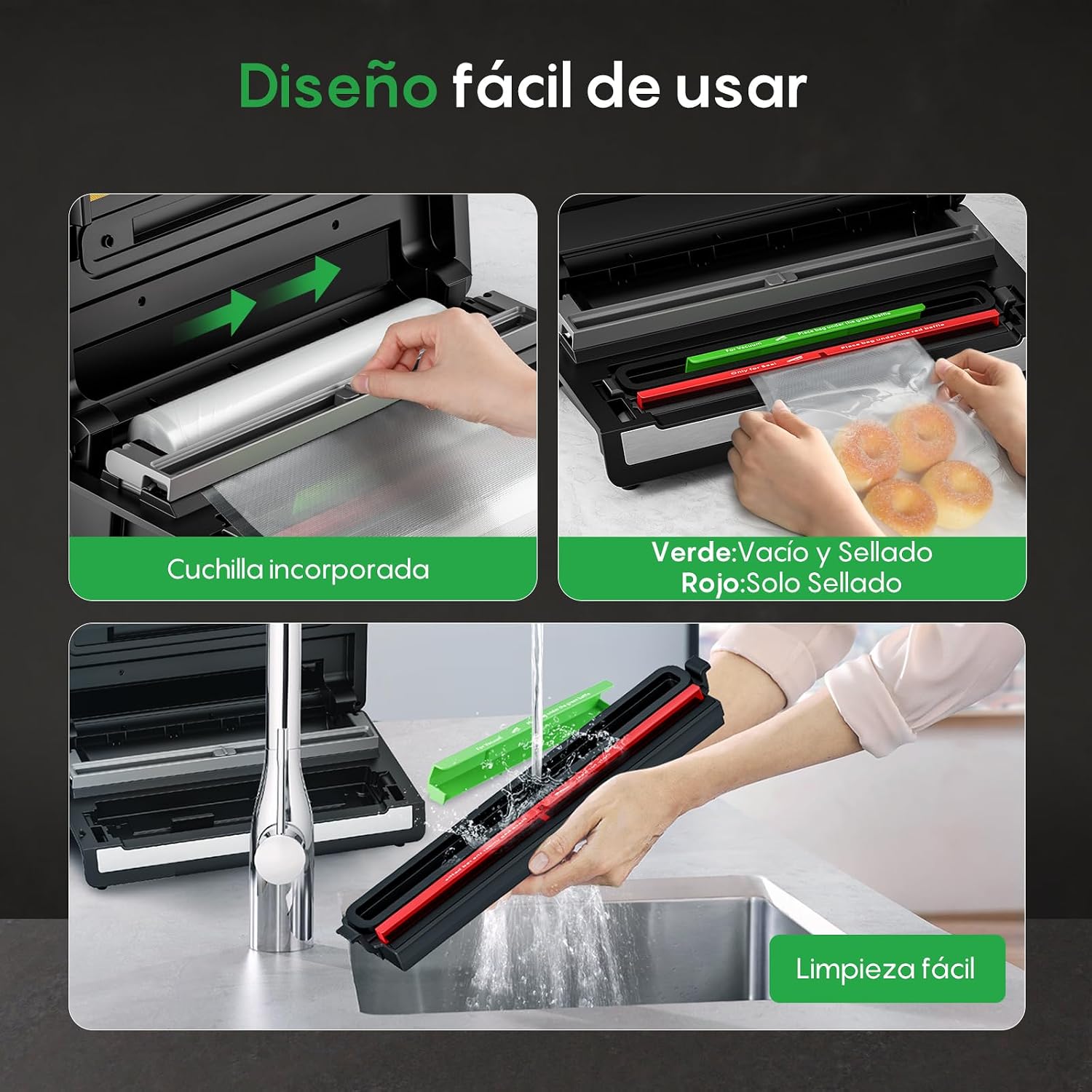 Thumbnail 6 de FRESKO Automática Envasadora al vacío 140 W