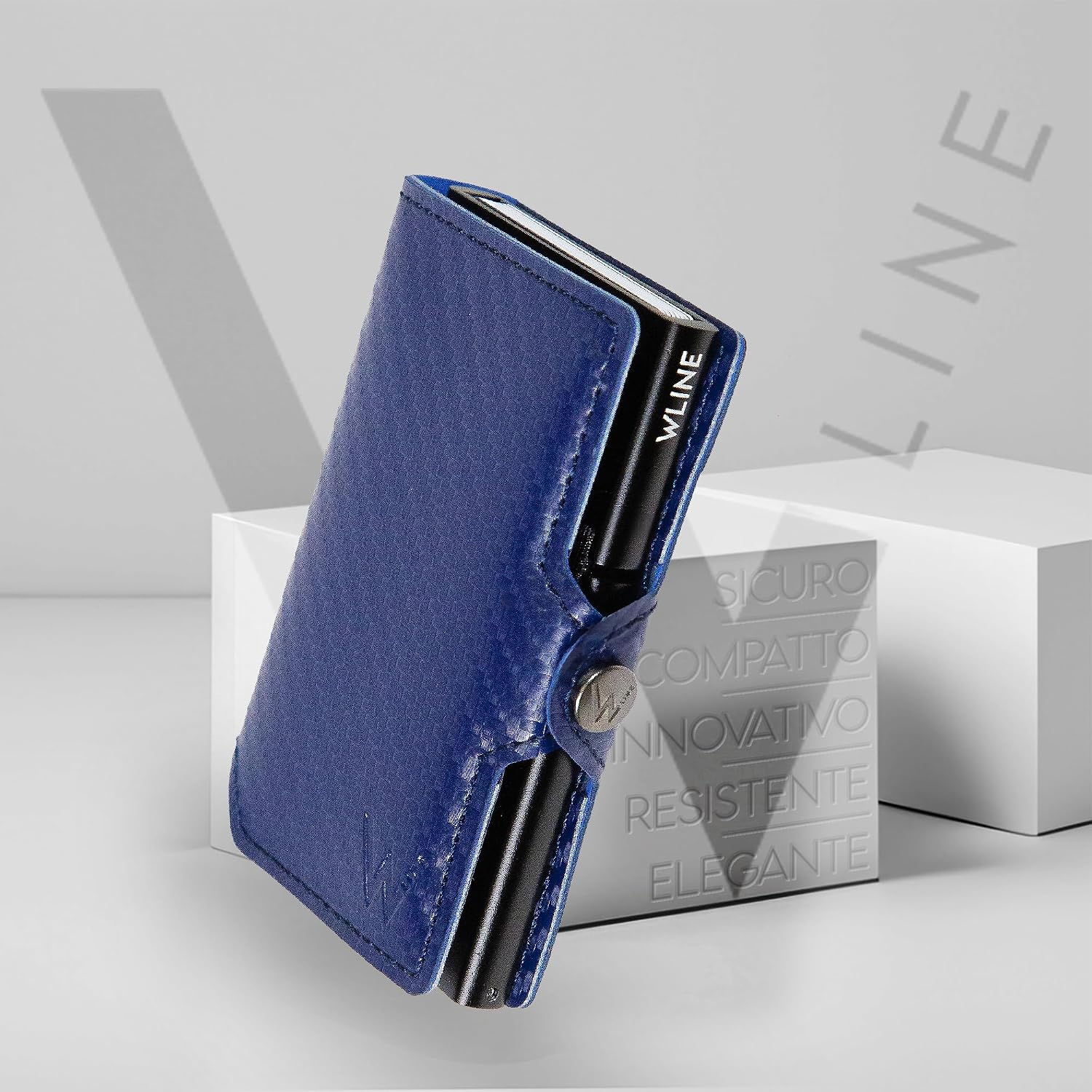 Thumbnail 6 de WLine Portafoglio Slim con Portamonete RFID 1,5 cm
