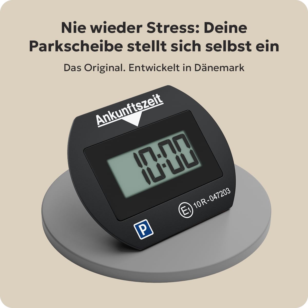 Detalle de Needit Park Lite I – Elektronische Parkscheibe mit automatischer Zeiterkennung