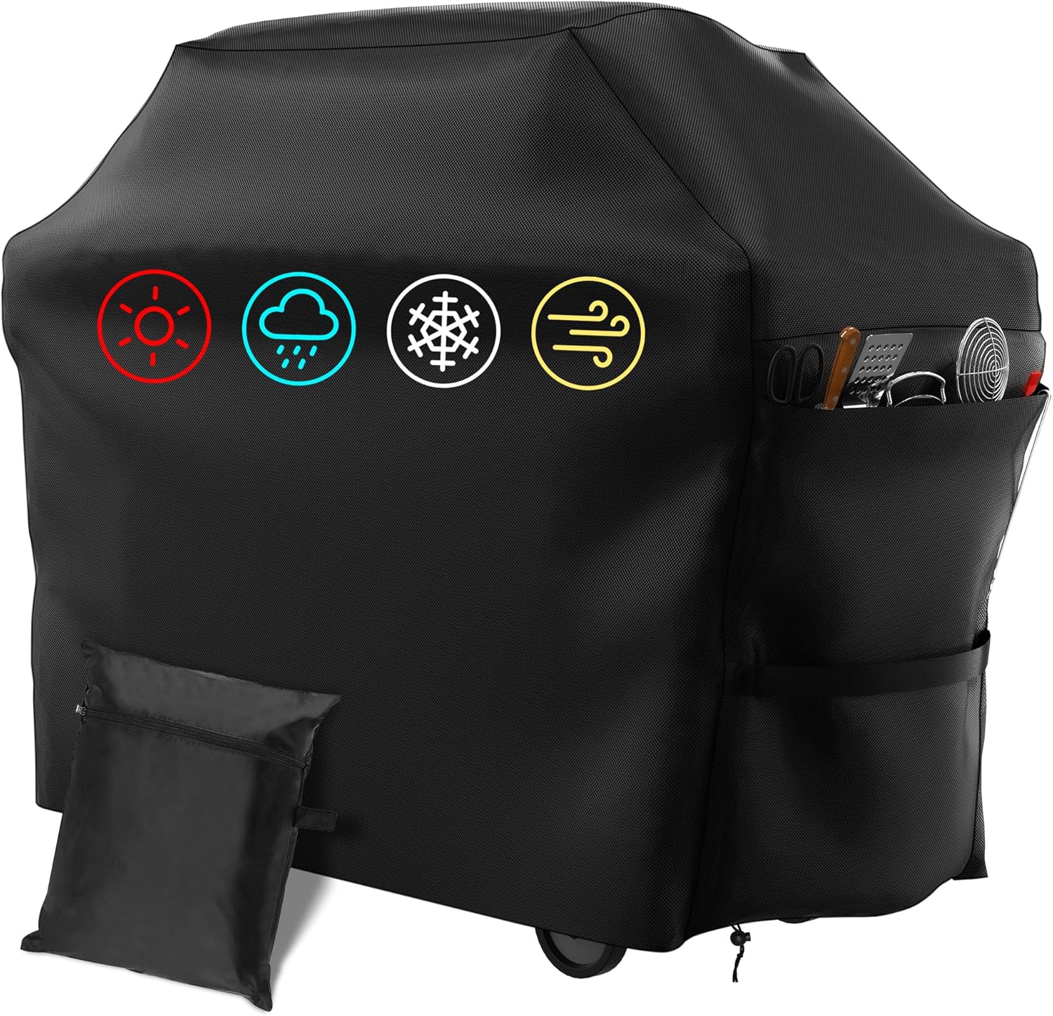 Funda para Barbacoa 145x61x117 cm 210D Oxford