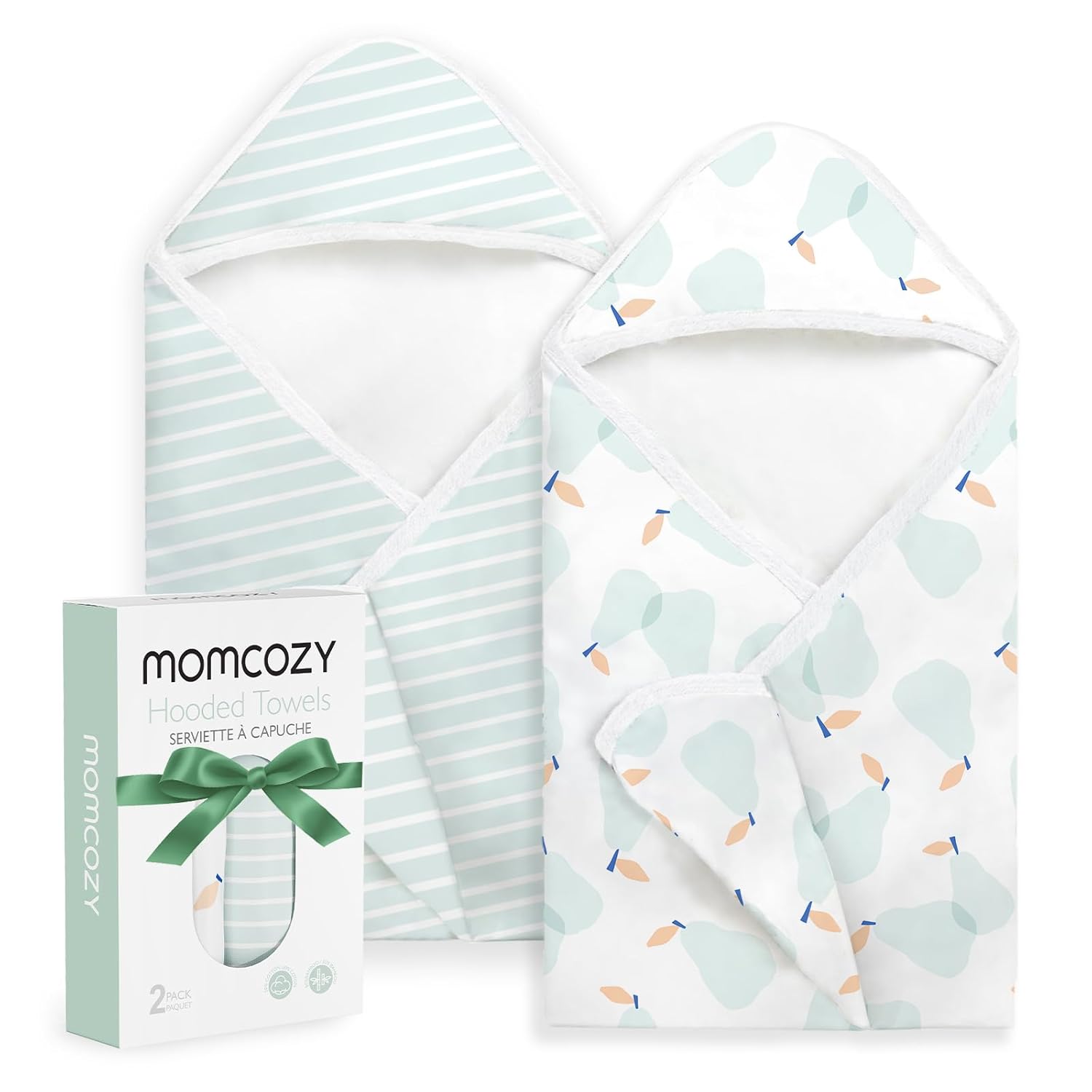 Thumbnail 6 de Momcozy Hooded Baby Towel 35 x 35 Inch 🍋