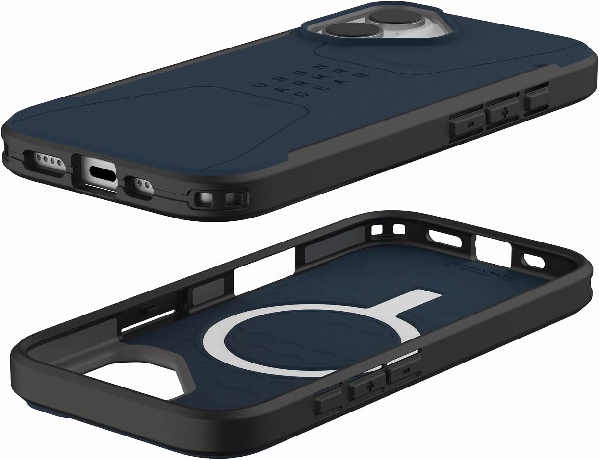 Thumbnail 3 de URBAN ARMOR GEAR UAG-IPH25MB-CMS-ML CIVILIAN MAGSAFE iPhone 17用耐衝撃ケース マラード