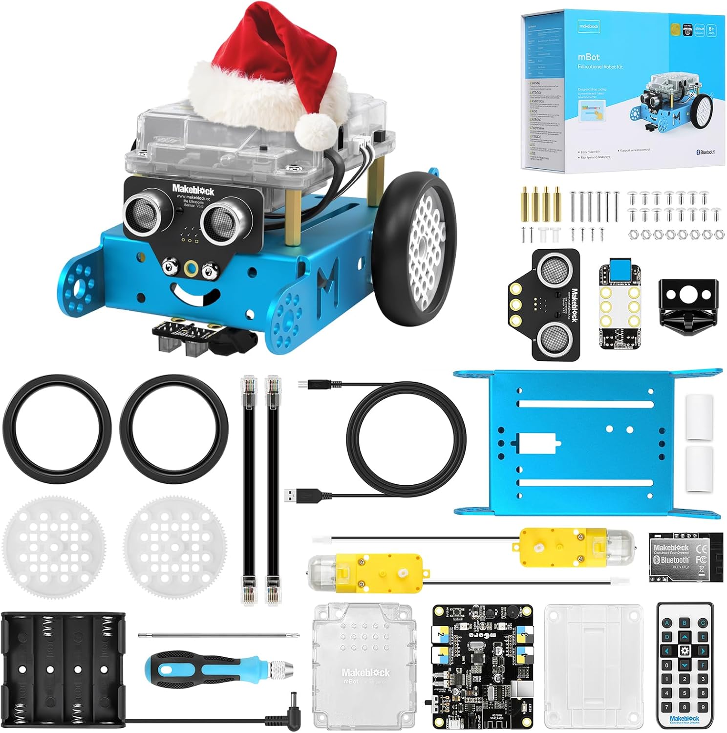 Thumbnail 3 de Makeblock mBot robot STEM programmabile con controllo remoto e app (compatibile con Scratch/Arduino) rosa