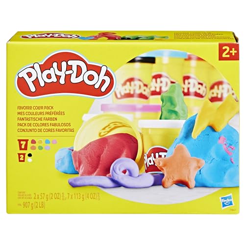 Thumbnail 16 de Play-Doh Favorite Colour Pack of 9 Cans