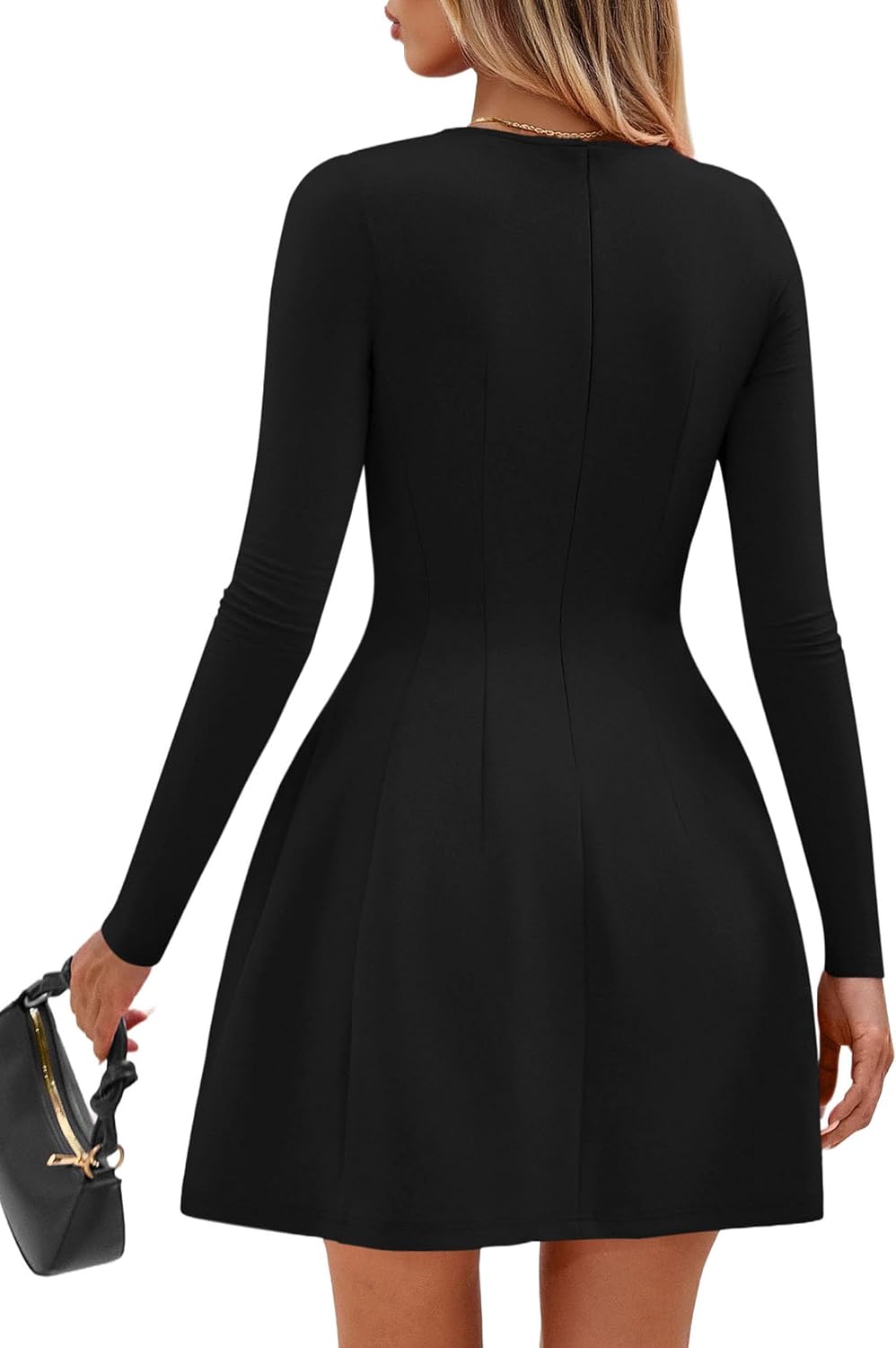 Thumbnail 4 de PRETTYGARDEN Long Sleeve Mini Dress
