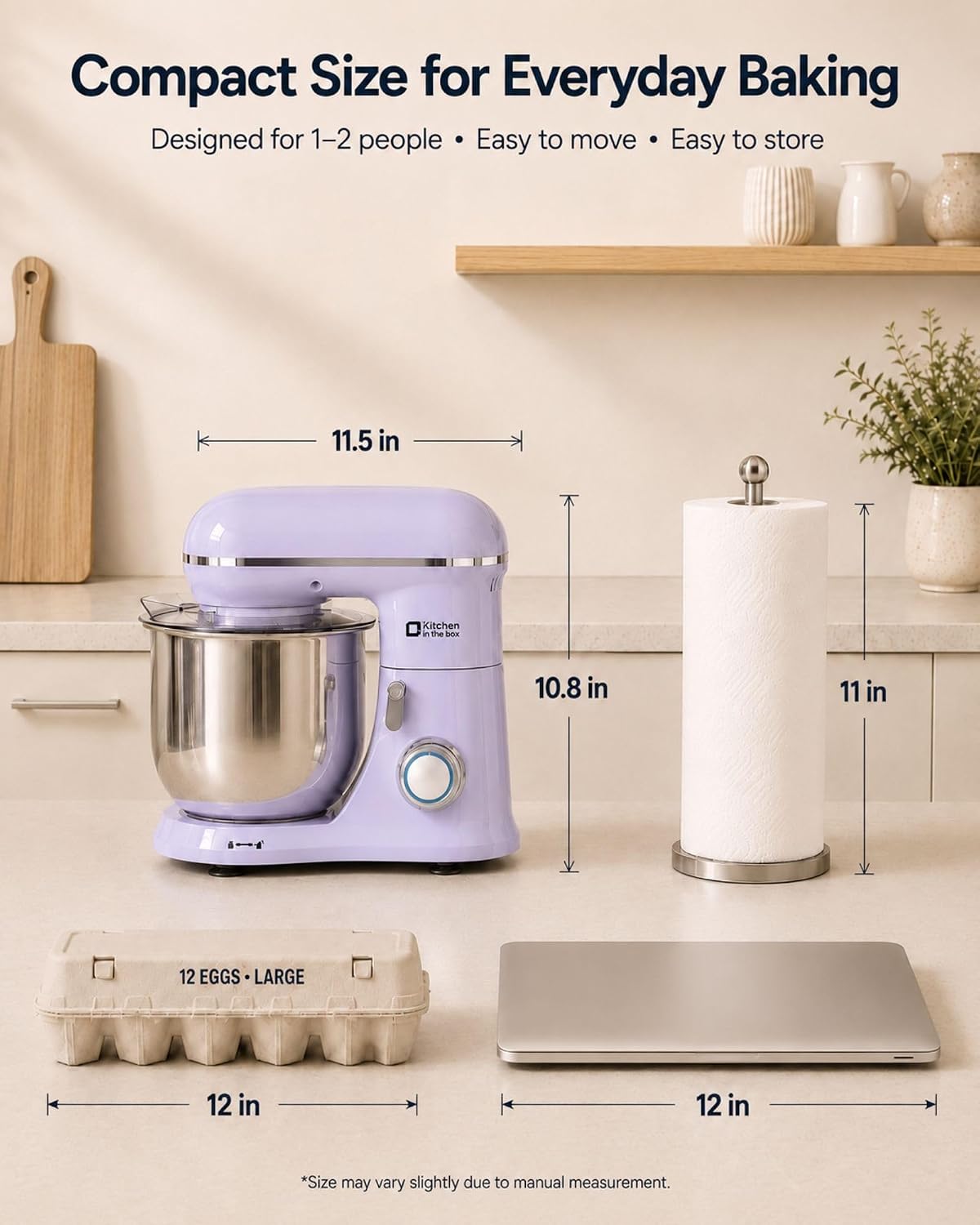 Detalle de Kitchen in the Box Stand Mixer, 3.5 QT