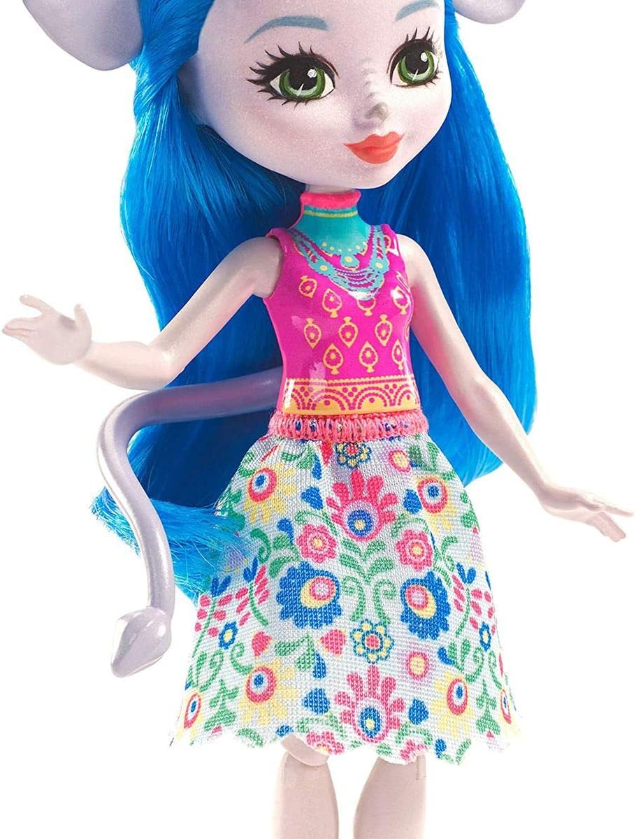 Detalle de Enchantimals FKY73 Ekaterina Elephant & Antic Doll and Elephant Playset with Removable Skirt