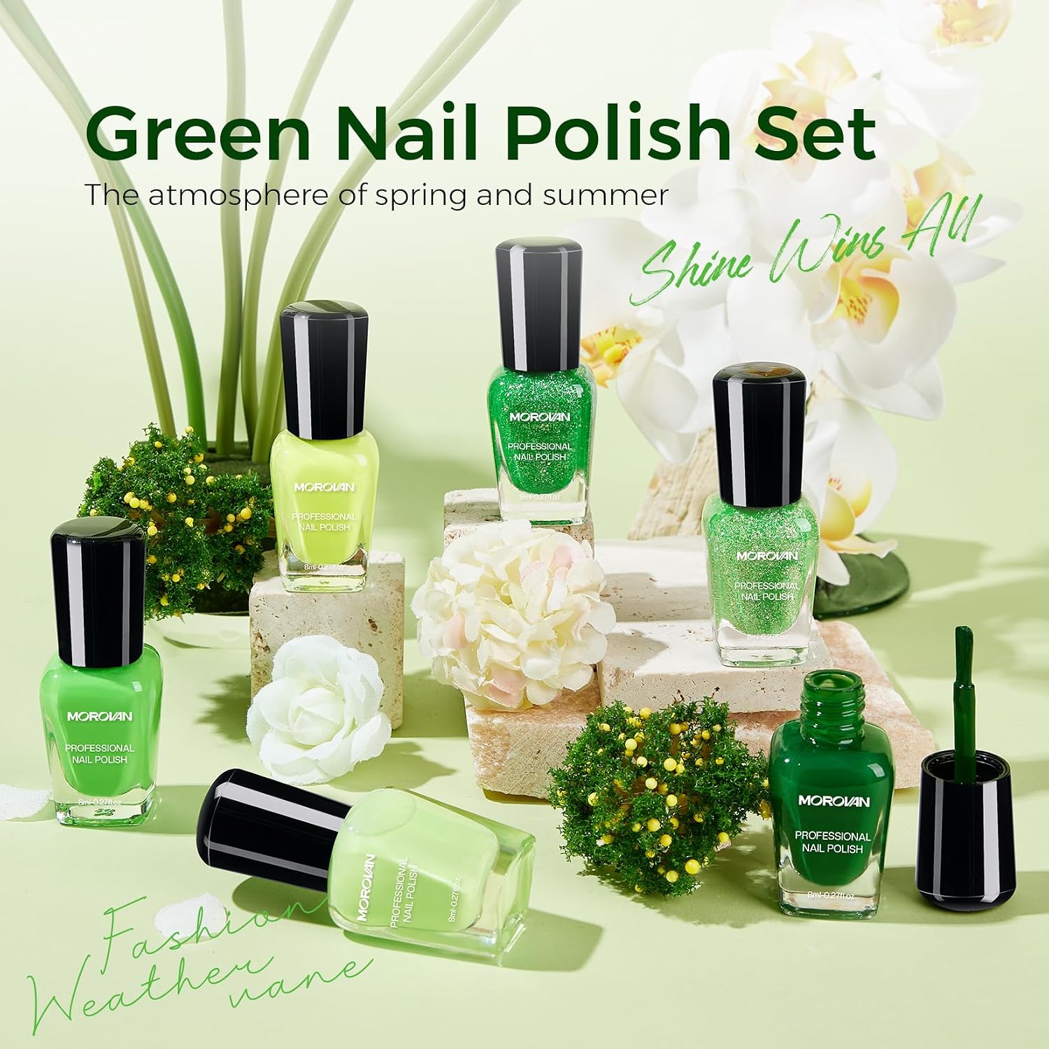 Detalle de Morovan Nail Polish Set