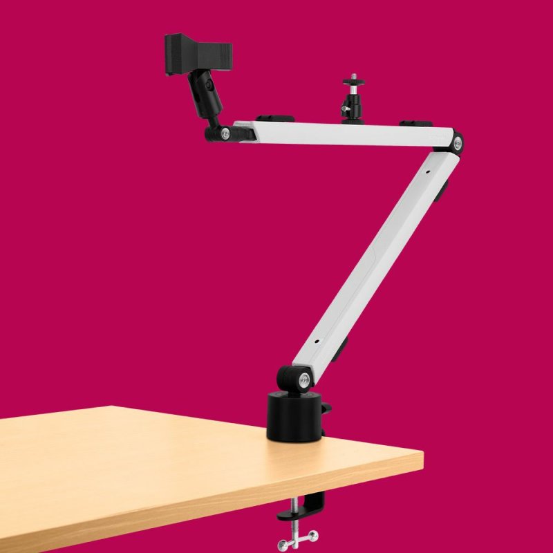 Thumbnail 3 de Streamplify MOUNT ARM soporte escritorio para micrófono blanco 🎧