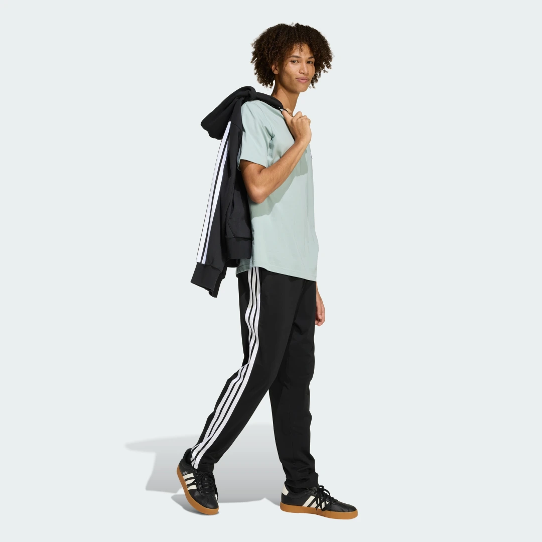Detalle de Camiseta estampada Summer Slide Trim de Adidas – verde
