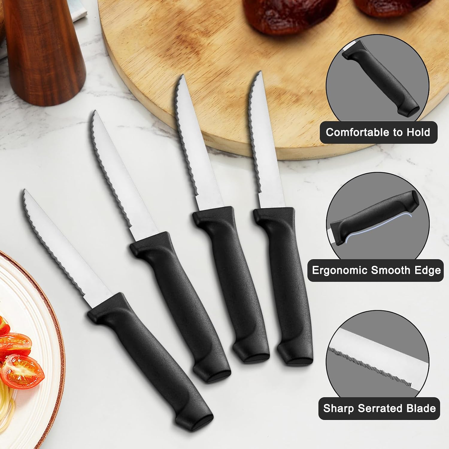 Detalle de Pleafind 72-Piece Flatware Set