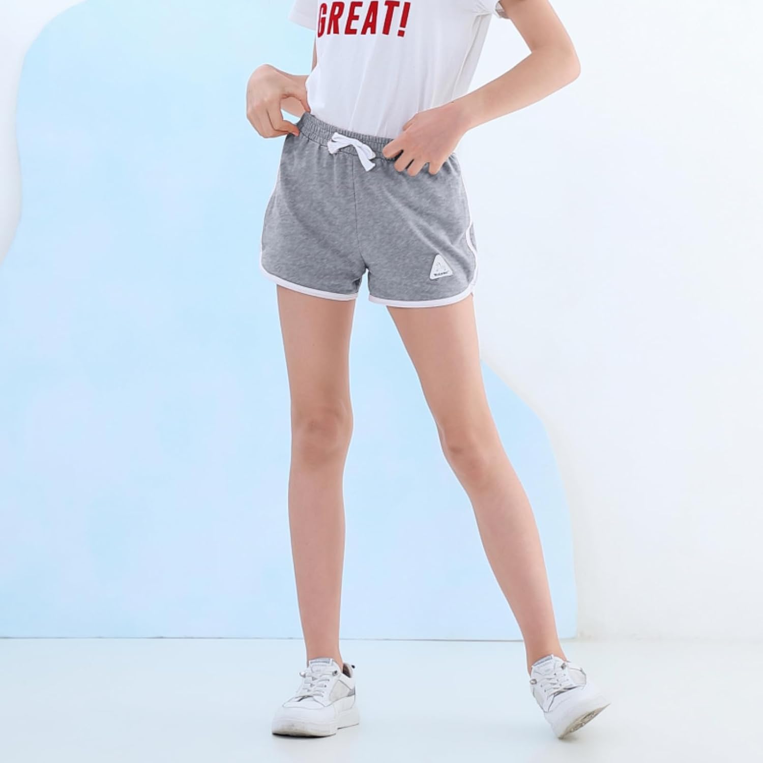 Thumbnail 3 de Rolanko pantaloncini da ginnastica per ragazze con coulisse e cotone leggero