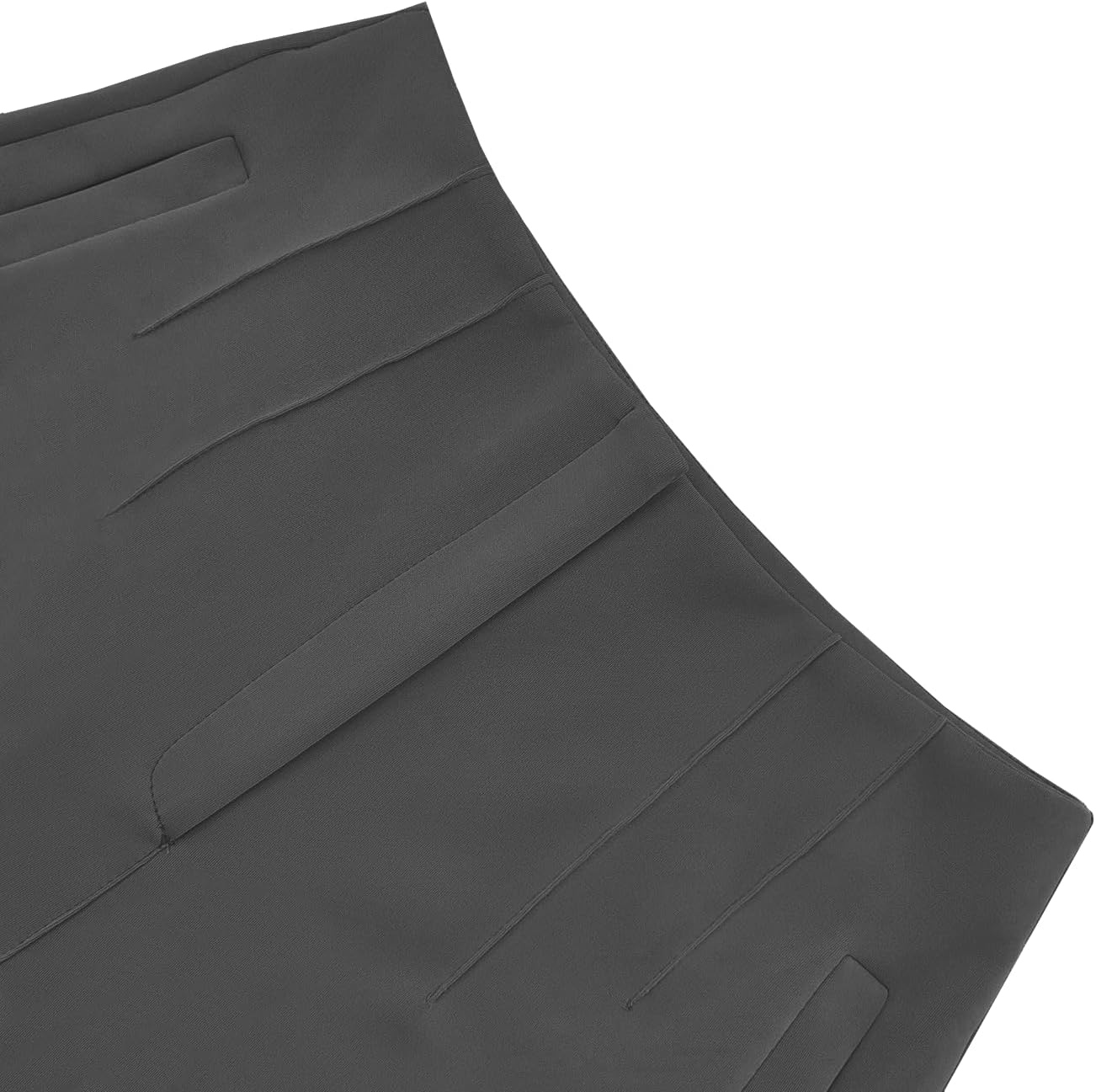 Thumbnail 6 de LOVESHOOT Women's Stretchy Dress Pants: High-Waisted Pleated Straight-Leg Workwear