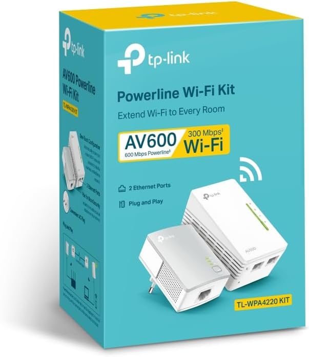Thumbnail 5 de TP-Link TL-WPA4220 Powerline Adapter 600 Mbit/s 📶
