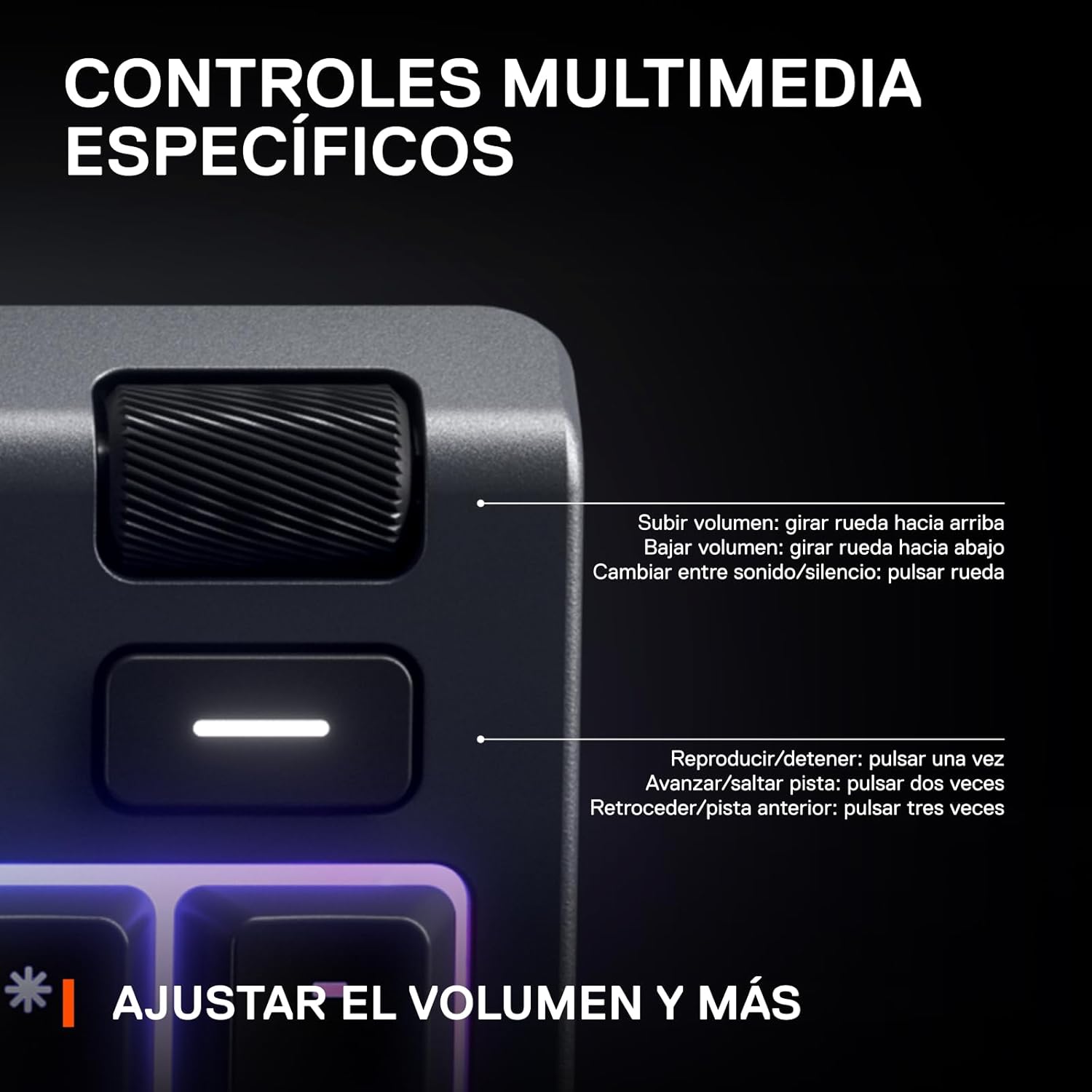 Thumbnail 5 de SteelSeries Apex 3 teclado gaming