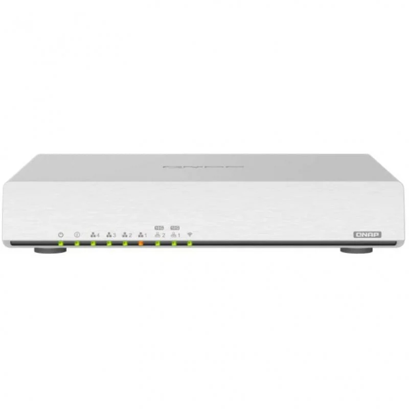Detalle de QNAP Qhora-301W: router inalámbrico WiFi 6 dual band AX3600 con VPN SD-WAN