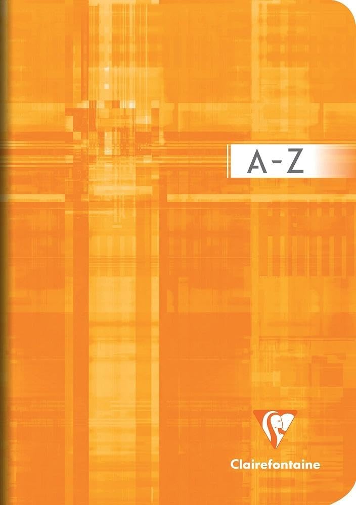 Detalle 2 de Clairefontaine 3688C — Répertoire alphabétique agrafé A5, 96 pages lignées, papier 90 g, couverture pelliculée
