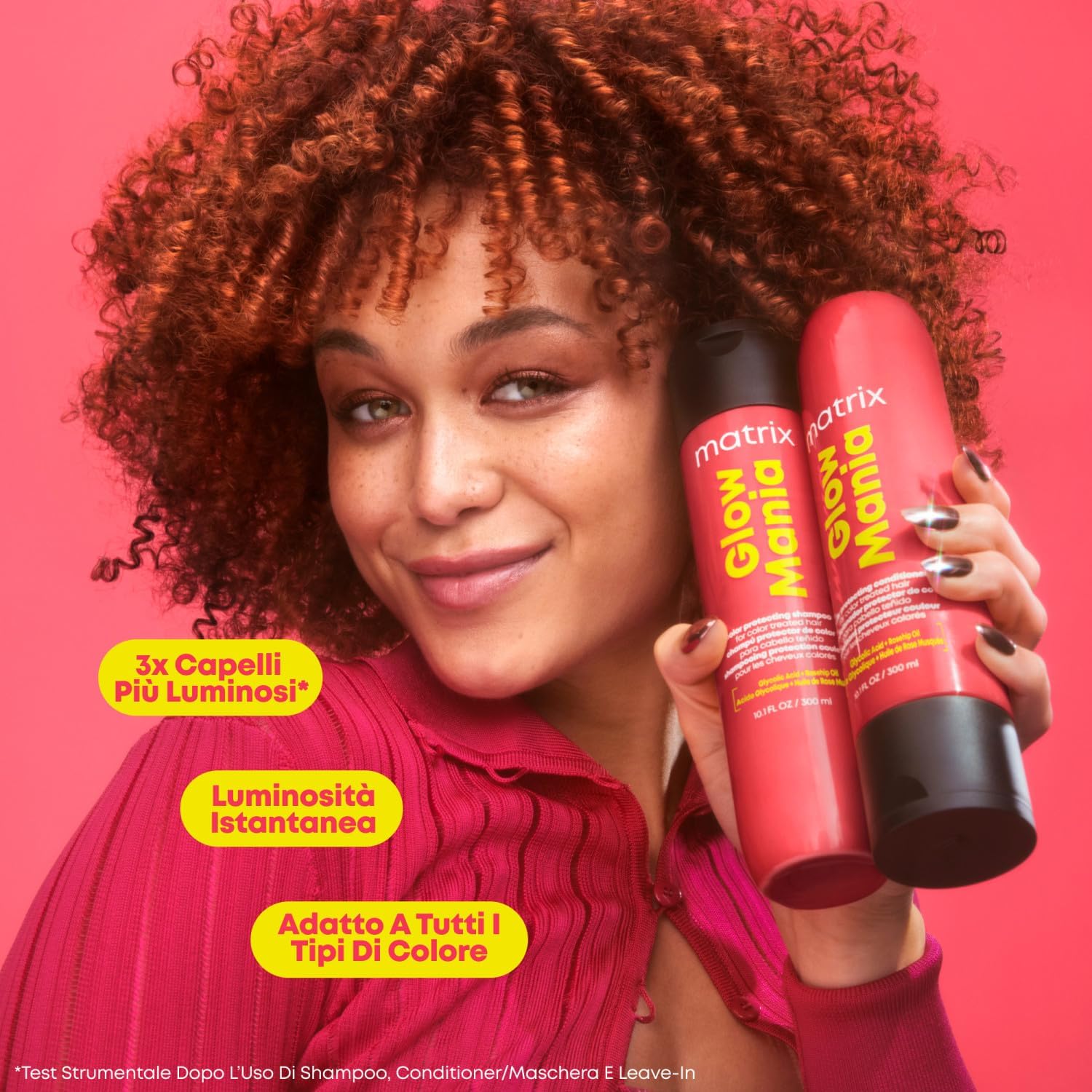 Thumbnail 6 de Matrix Glow Mania Balsamo Per Capelli Colorati e Spenti – 300 ml