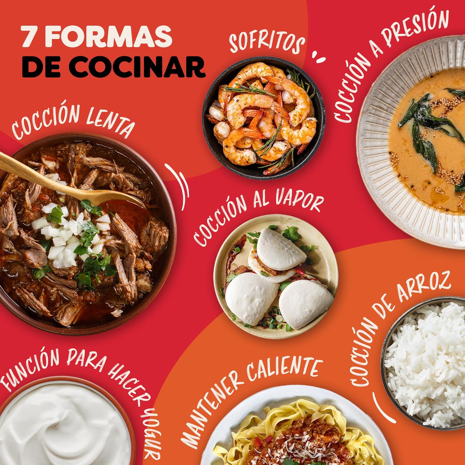 Thumbnail 4 de Instant Pot Duo 7 en 1 🥘 Olla Multifuncional 3L Acero
