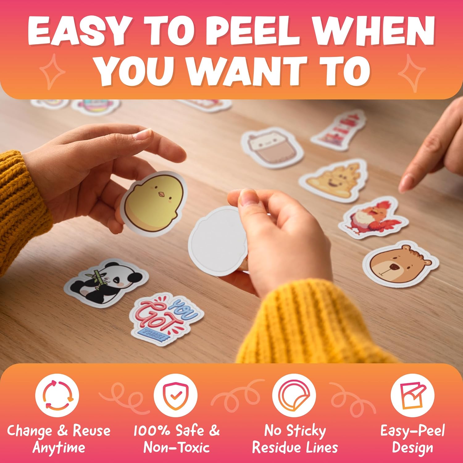 Thumbnail 3 de Joyousa 324pc Sticker Pack for Water Bottles 🎨