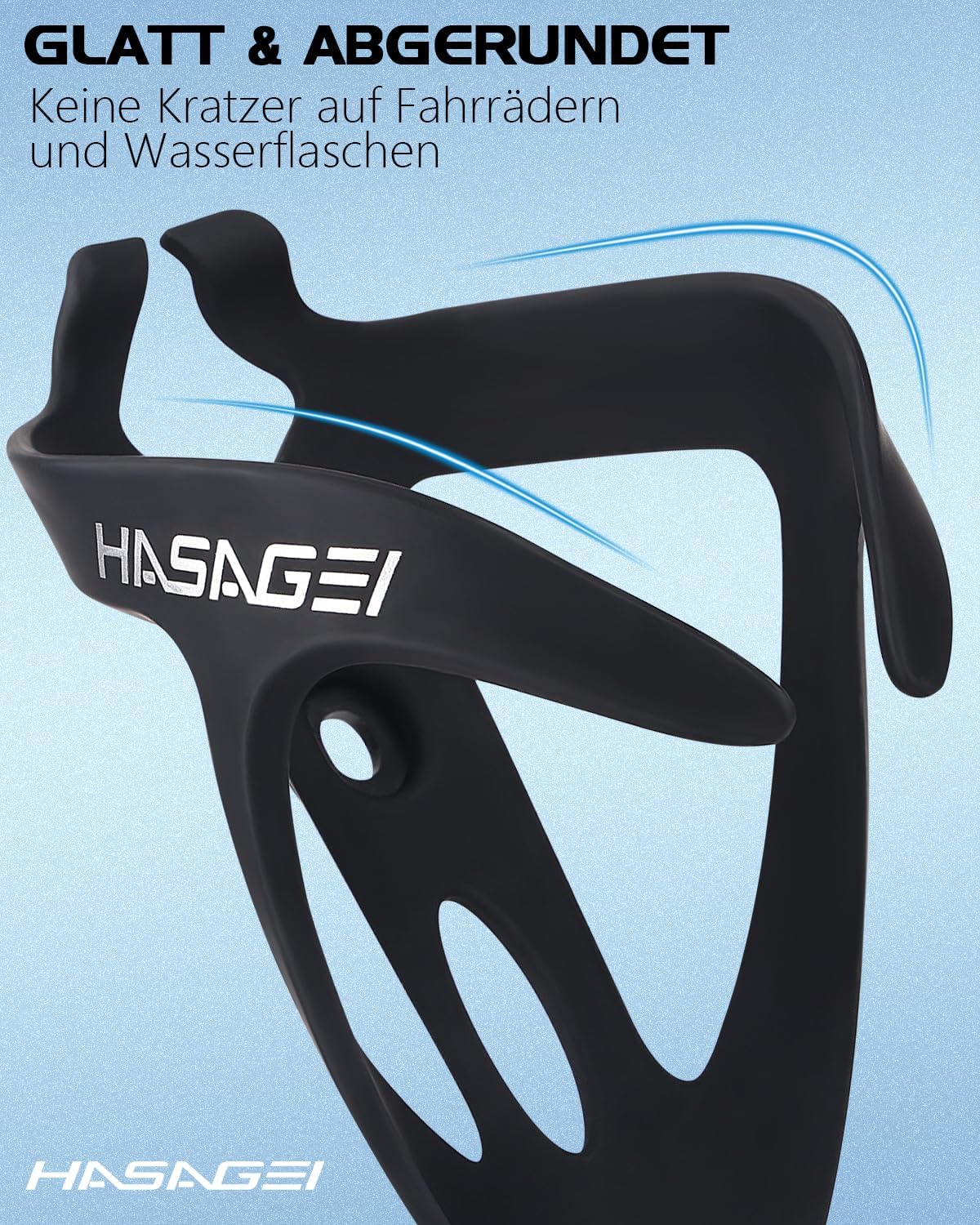Thumbnail 2 de HASAGEI Fahrradflaschenhalter – ultraleichter, rutschfester Universalhalter für alle Räder