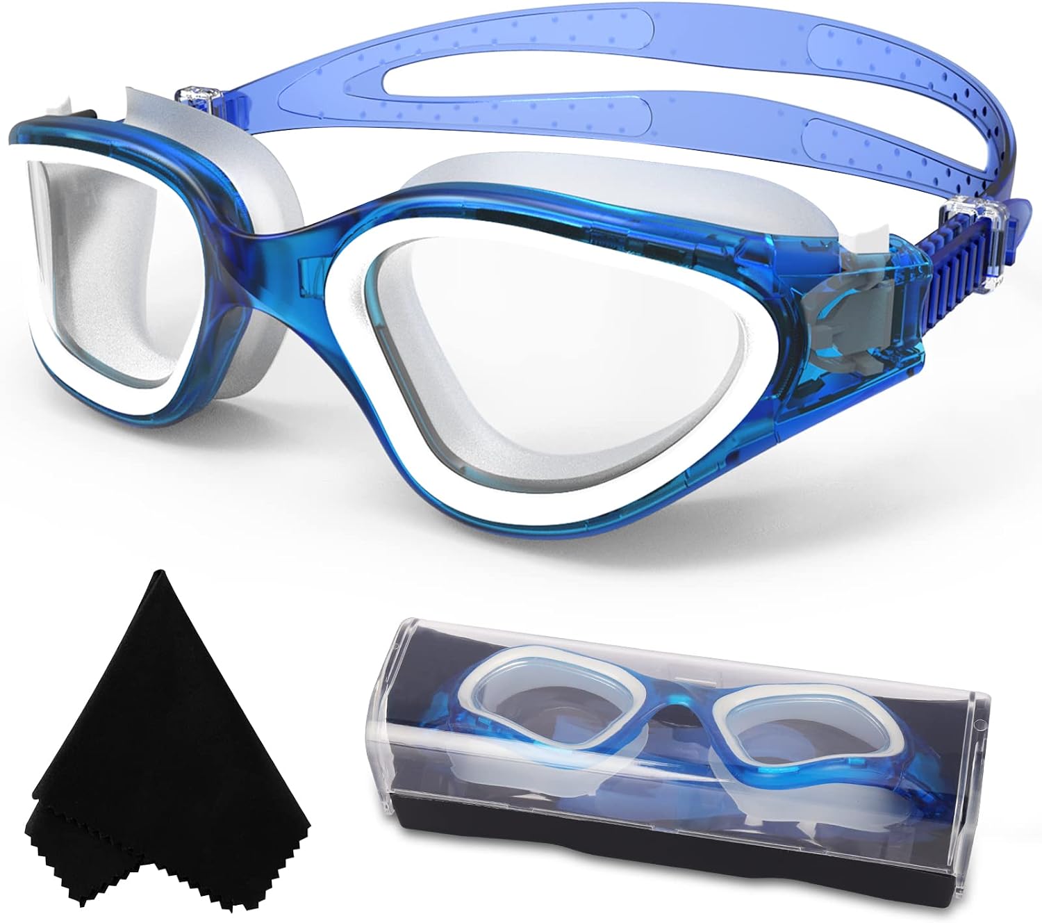 Detalle de Polarized Open Water Swimming Goggles for Adults ⌛