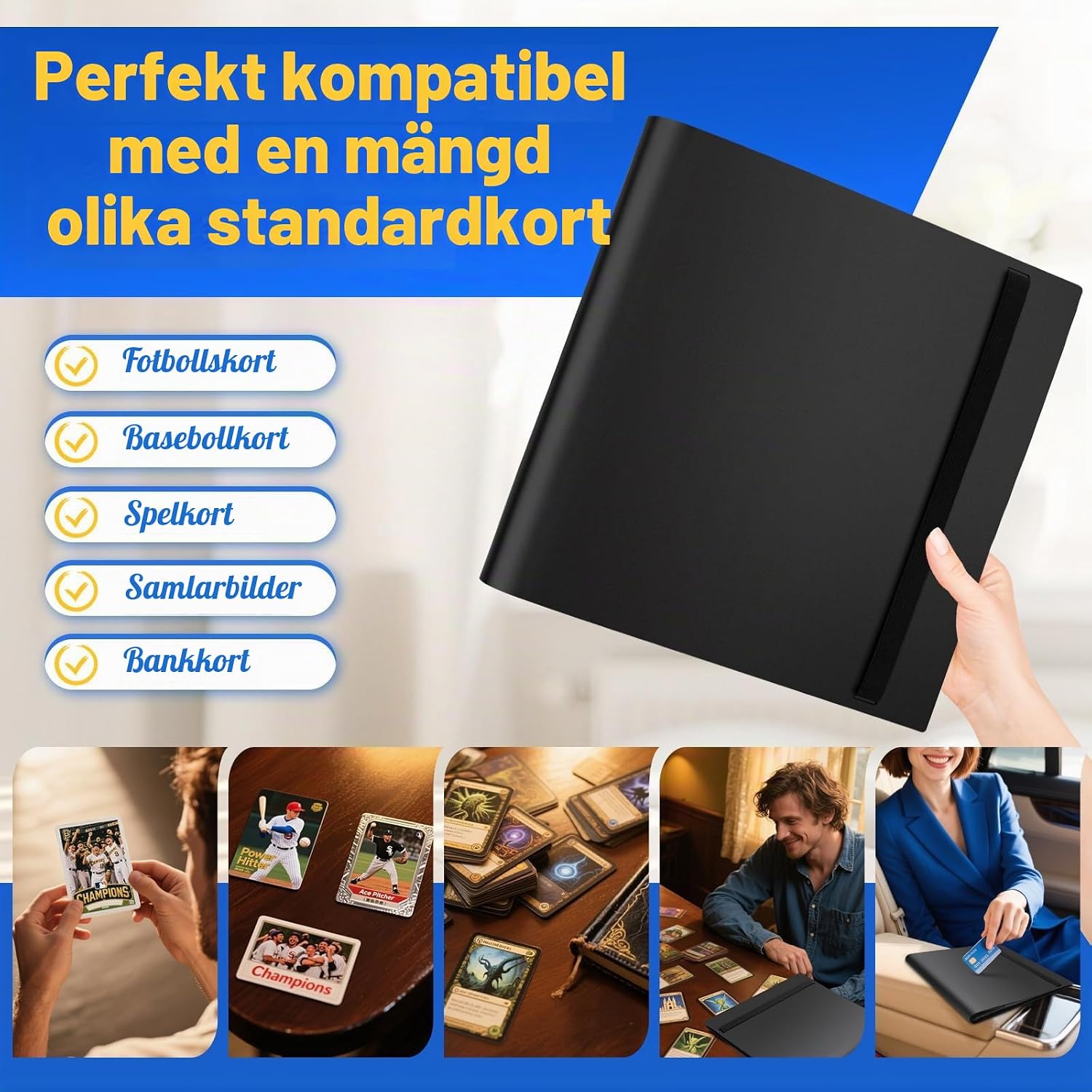 Detalle de Ouxayapl KC-480-2 samlarkortalbum, 480 fickor och 20 sidor i PP