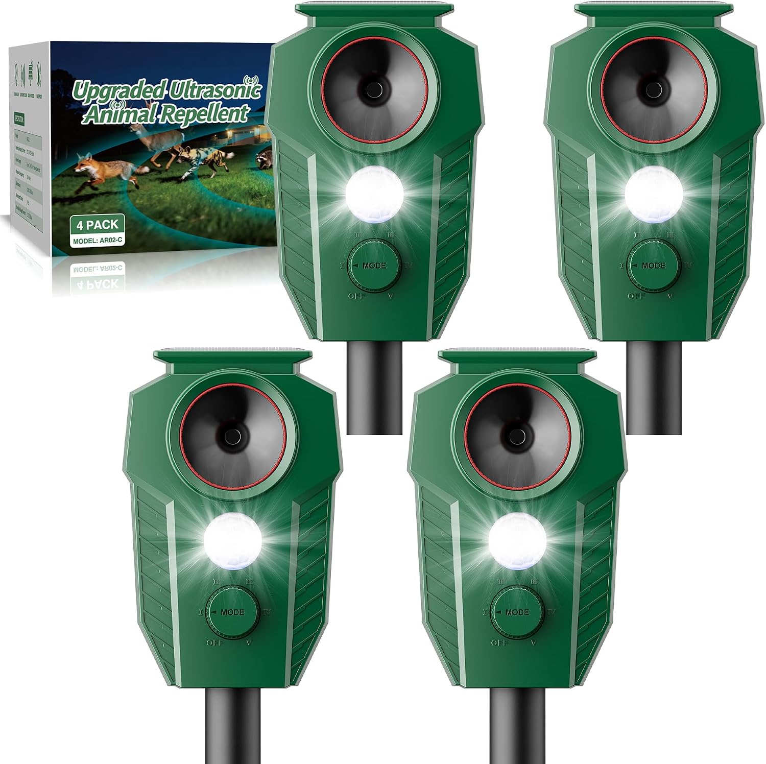 Detalle de G-Jyuncyou Solar Animal Repellent Green
