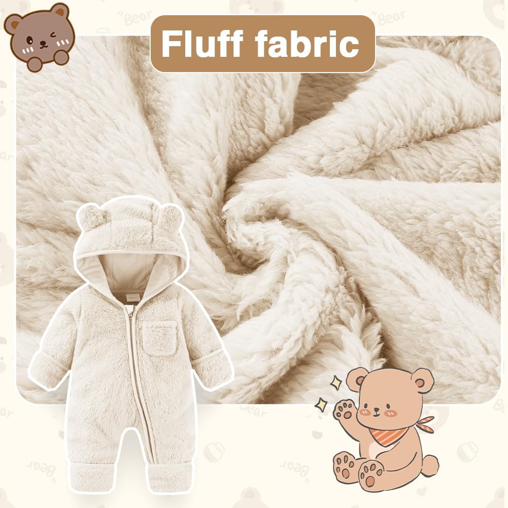 Detalle de XIFAMNIY Baby Fleece Snowsuit