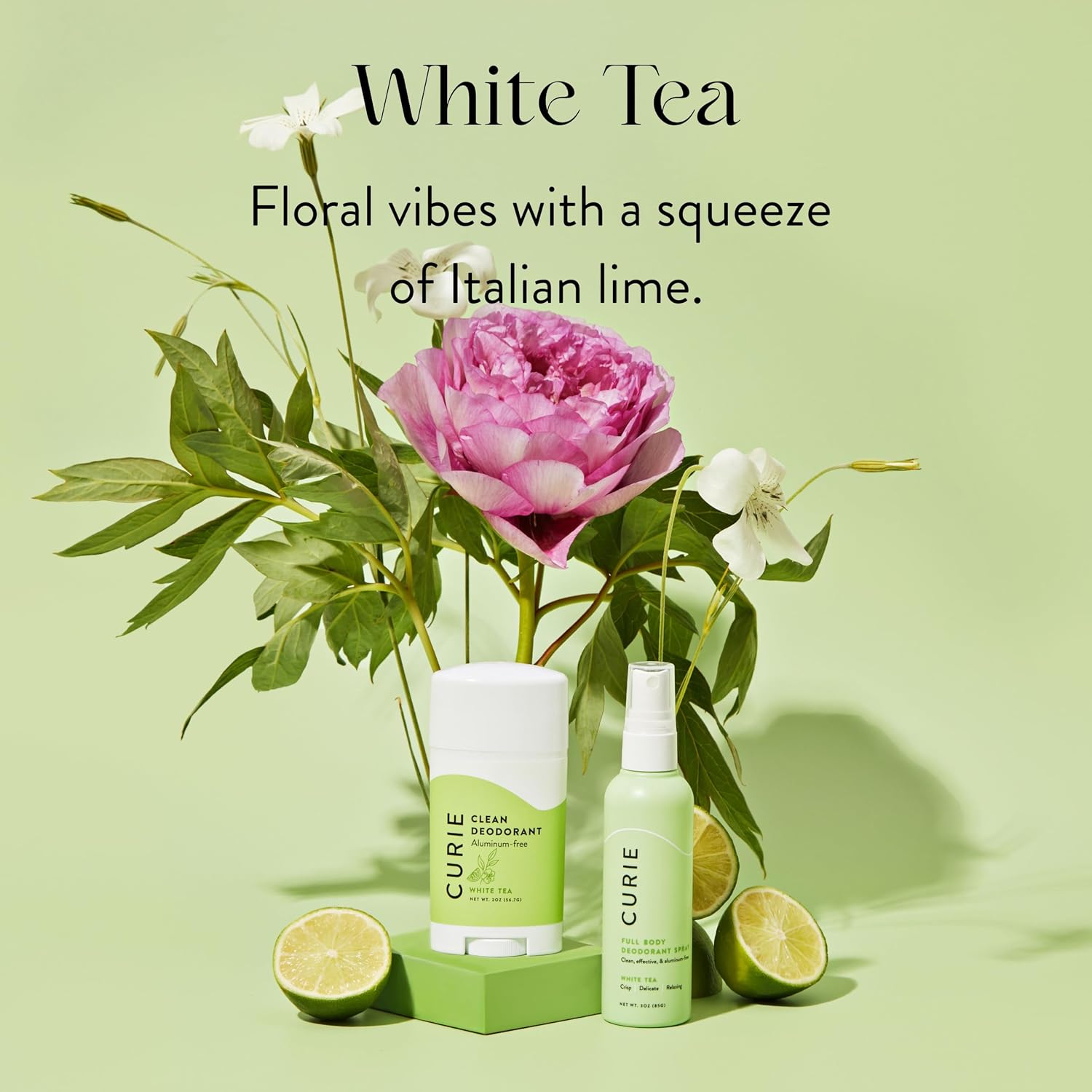 Detalle de Curie Aluminum Free Deodorant - Coconut Nectar + White Tea (2pk)