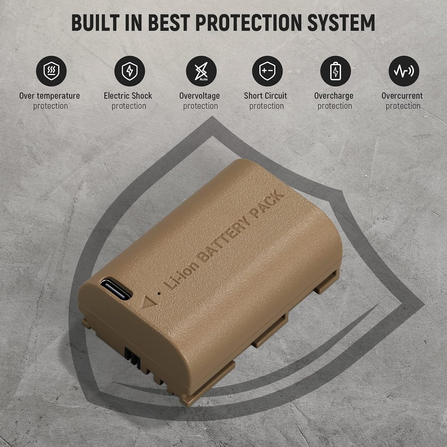 Thumbnail 6 de NEEWER LP-E6NH Battery for Canon Cameras
