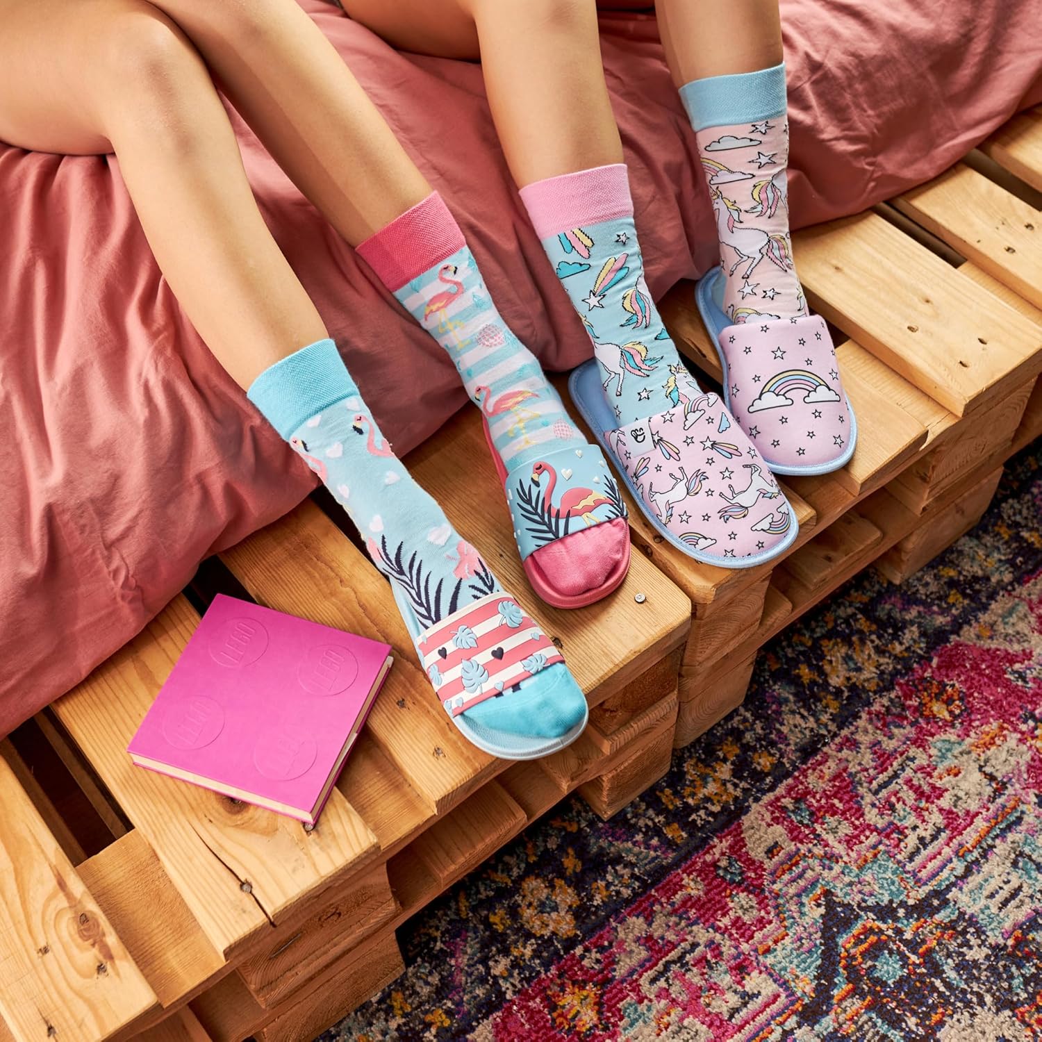Thumbnail 4 de Dedoles Badeschuhe & Hausschuhe (Badesandalen/Pantoletten) mit witzigen Designs – für Damen, Herren und Kinder