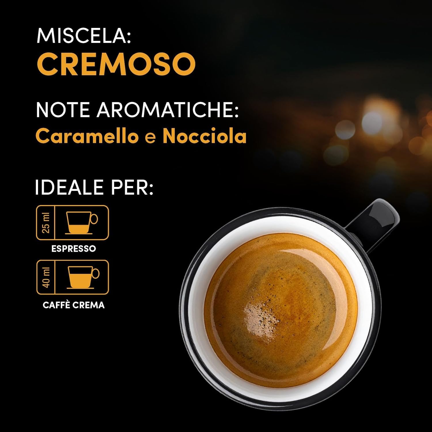 Detalle de Pellini Cremoso: 250 Capsule in Alluminio, Arabica e Robusta dal Gusto Avvolgente