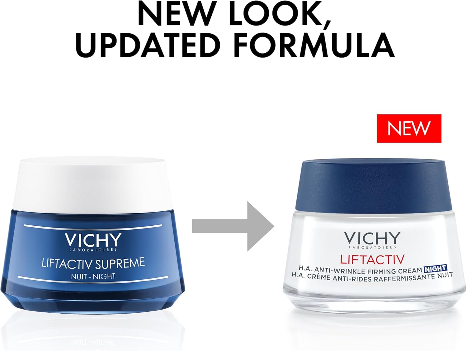 Thumbnail 1 de Vichy Liftactiv Crème de Nuit Anti-Rides et Anti-Âge enrichie en acide hyaluronique