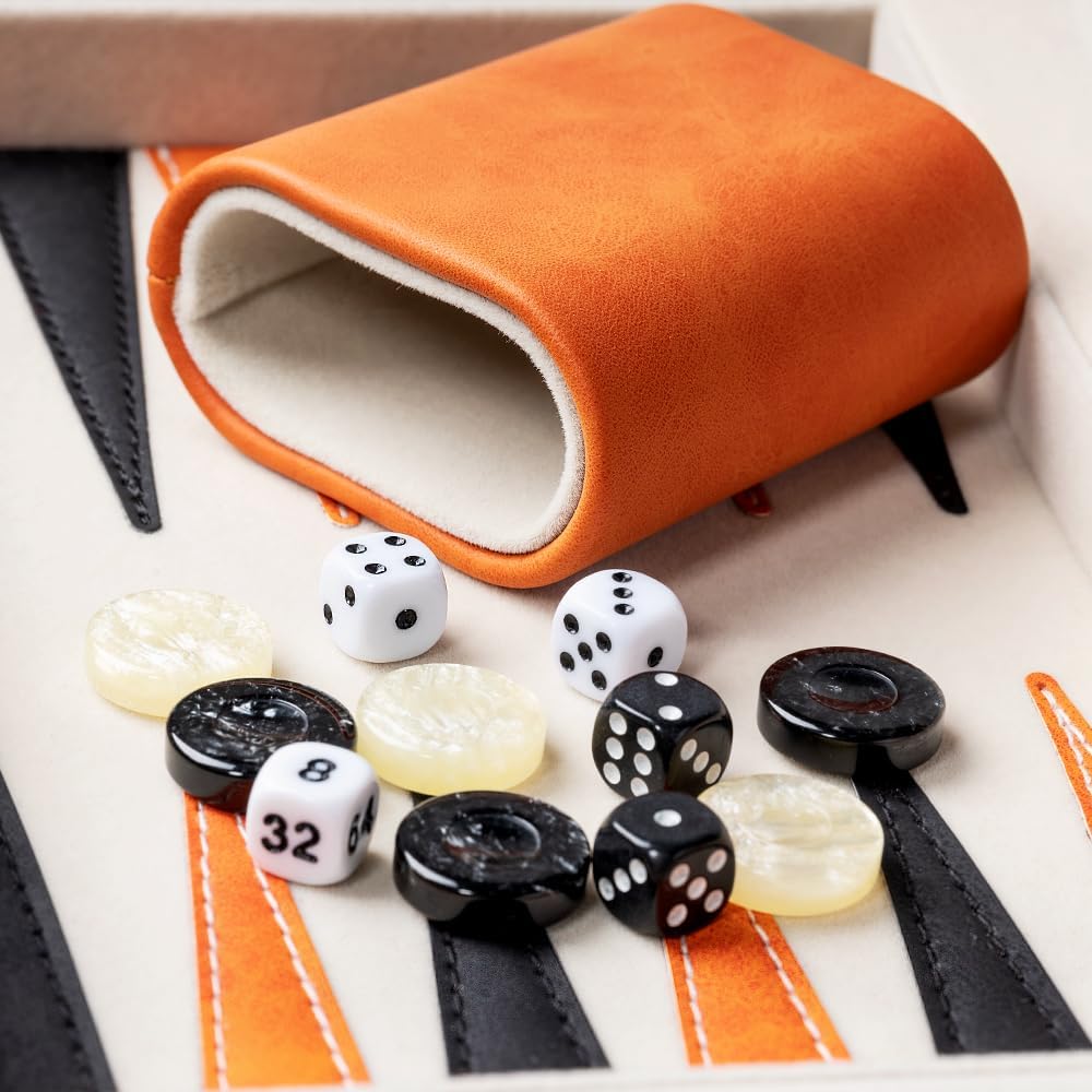 Detalle 1 de Backgammon-Set für Erwachsene 24 x 18 cm