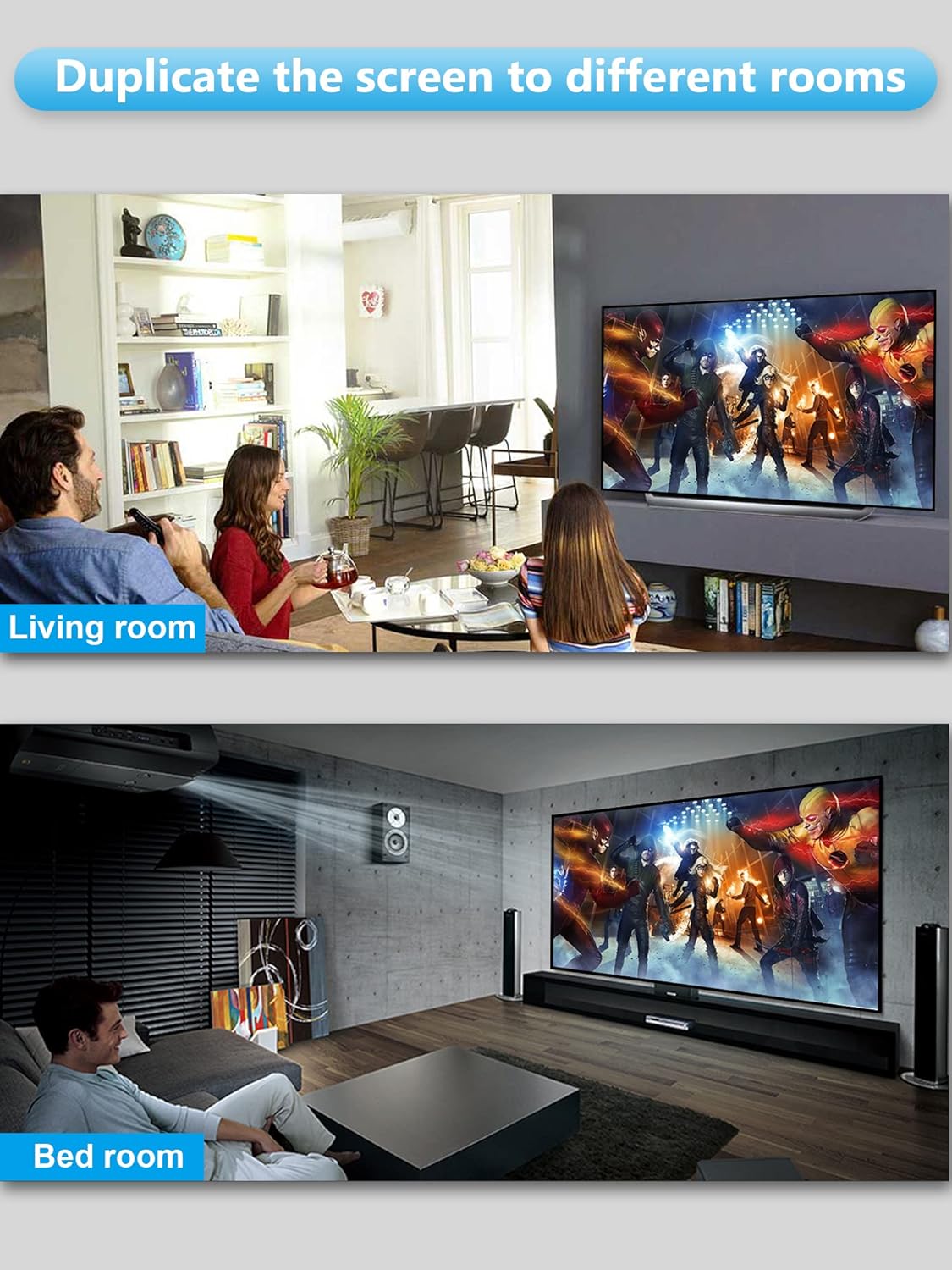 Thumbnail 5 de Avedio Links HDMI Splitter 1 auf 2 (Dual Monitor, Mirror Only) für 4K@60Hz HDMI 2.0b