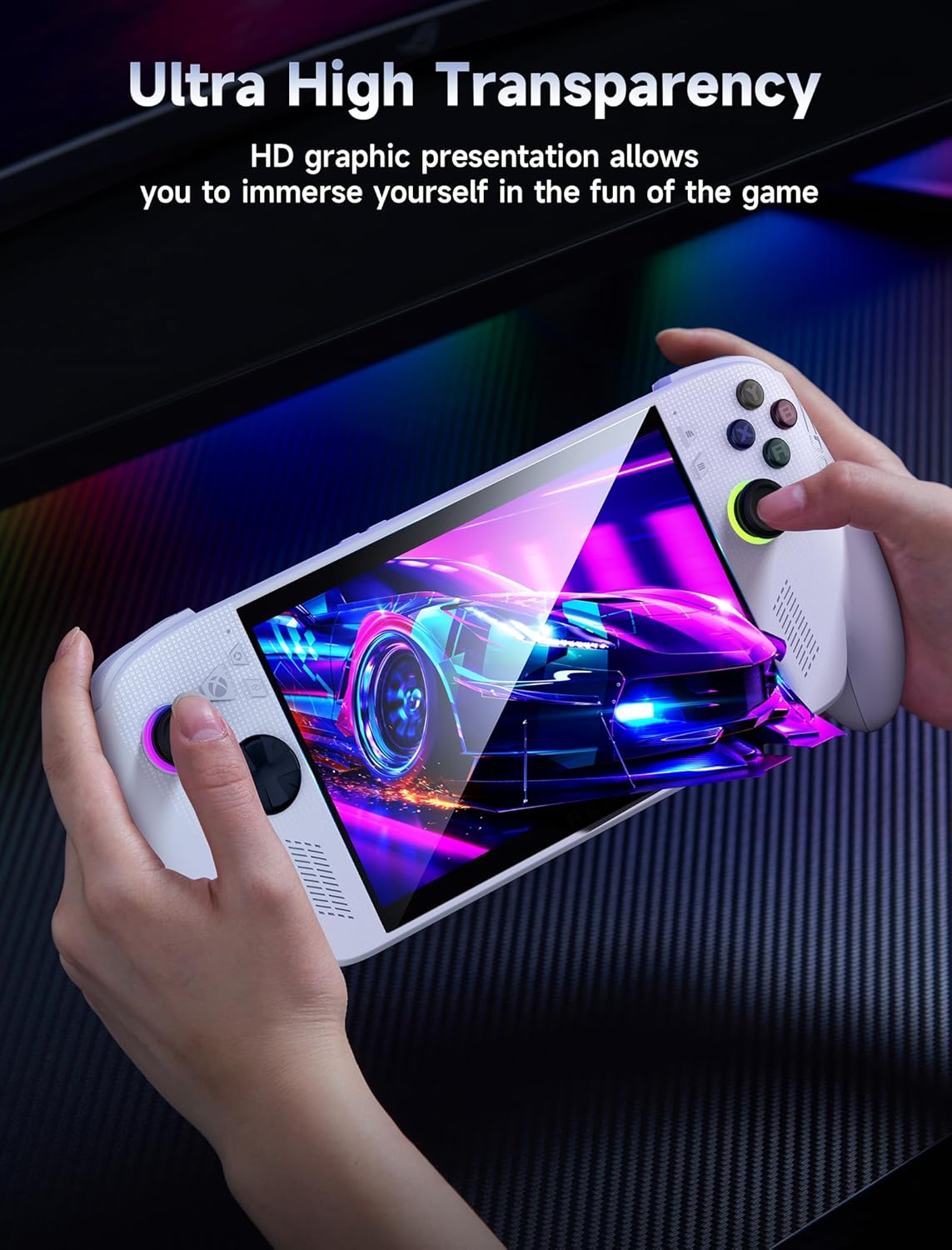 Detalle 2 de JSAUX Screen Protector for ROG Ally 7 inch