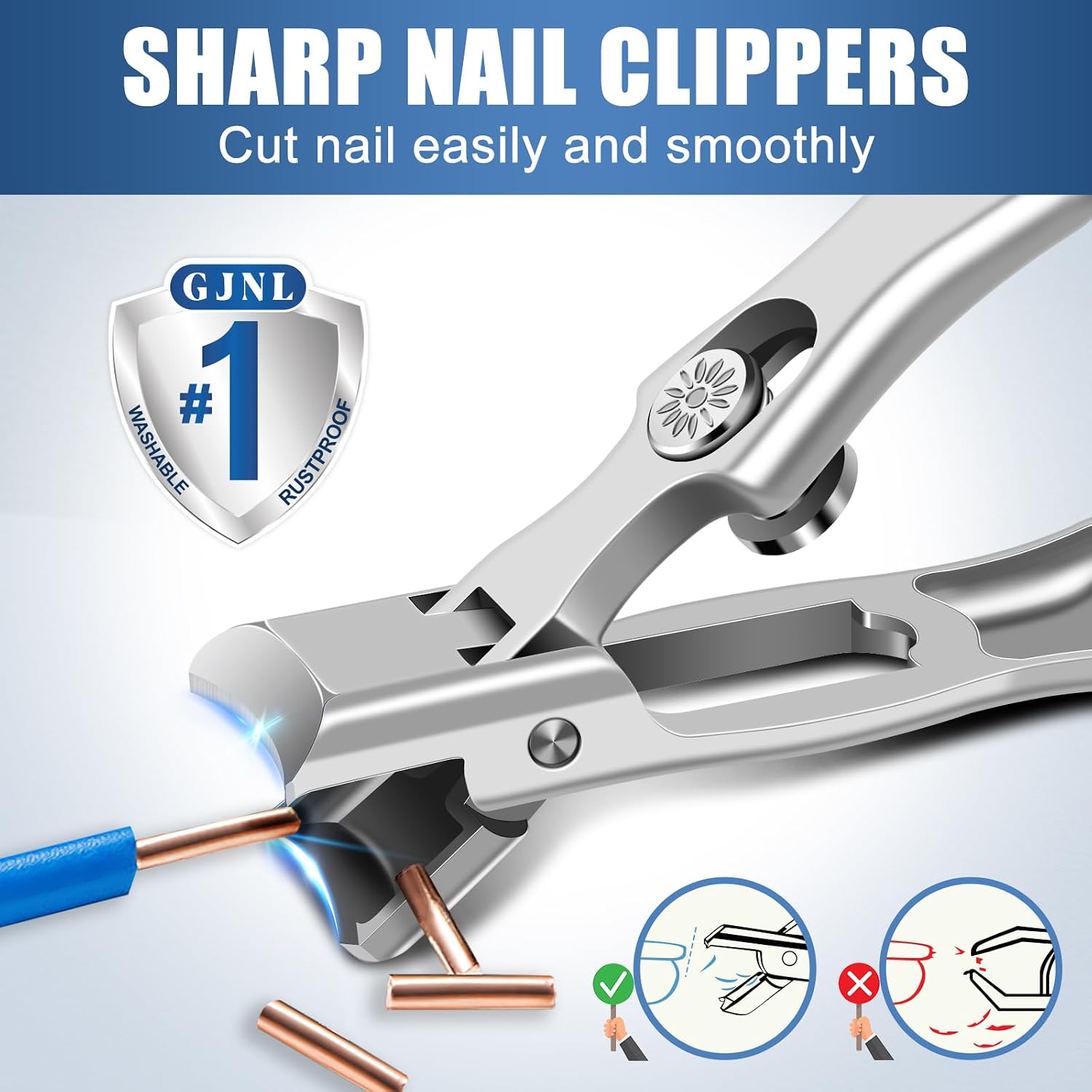 Thumbnail 4 de Nail Clippers for Thick Nails for Seniors