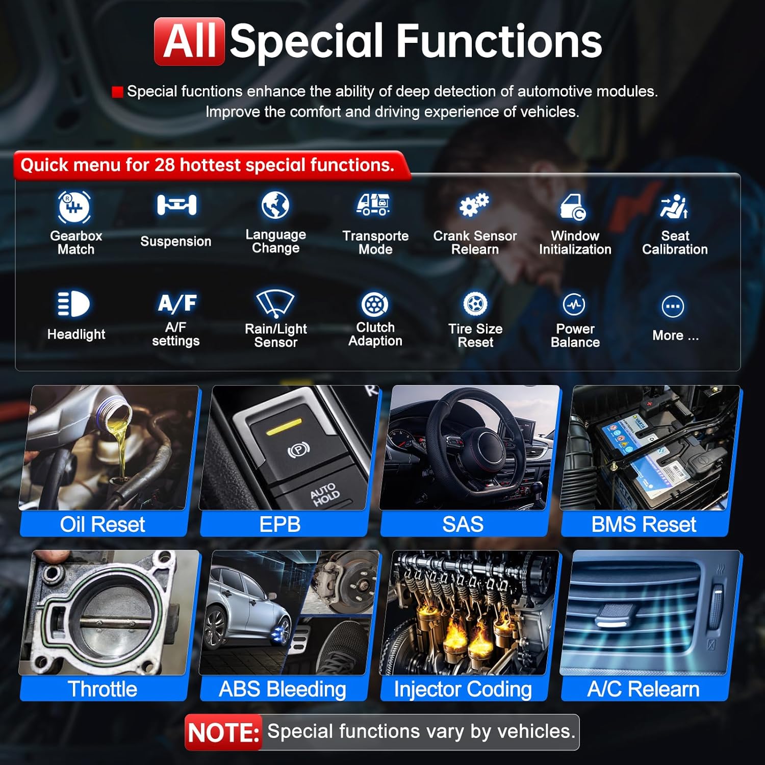 Thumbnail 2 de XTOOL IP500 GM OBD2 Scanner 5.4-inch